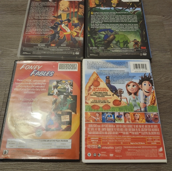 Cartoon DVDs, Lot of 4 - Picture 9 of 9